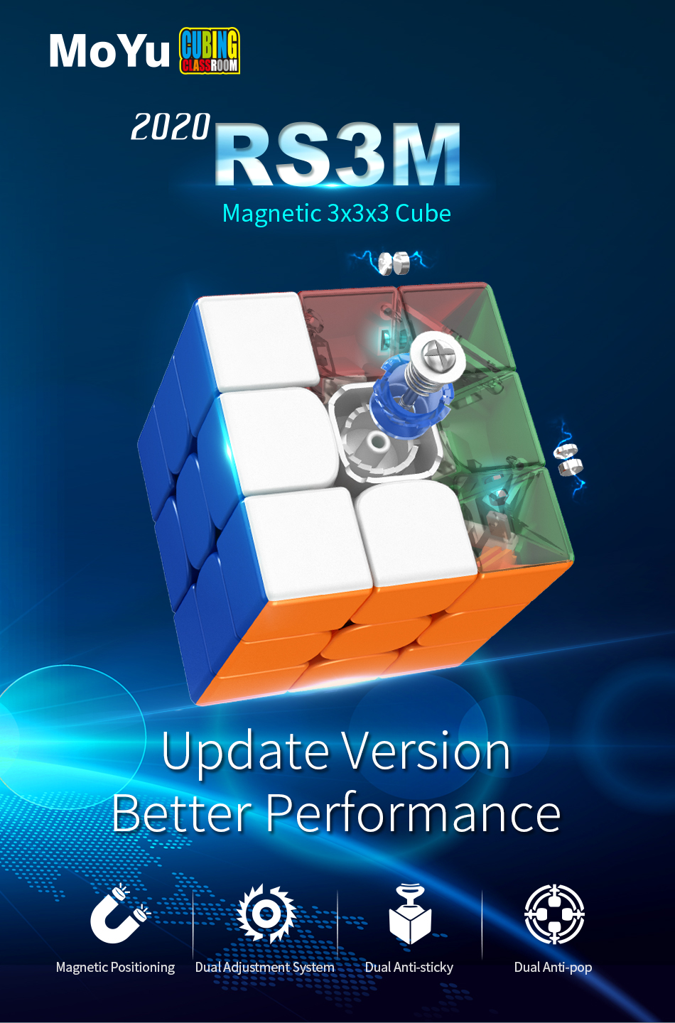 triboxストア / Cubing Classroom RS3M 2020 Stickerless triboxストア / Cubing Classroom RS3M 2020 Stickerless